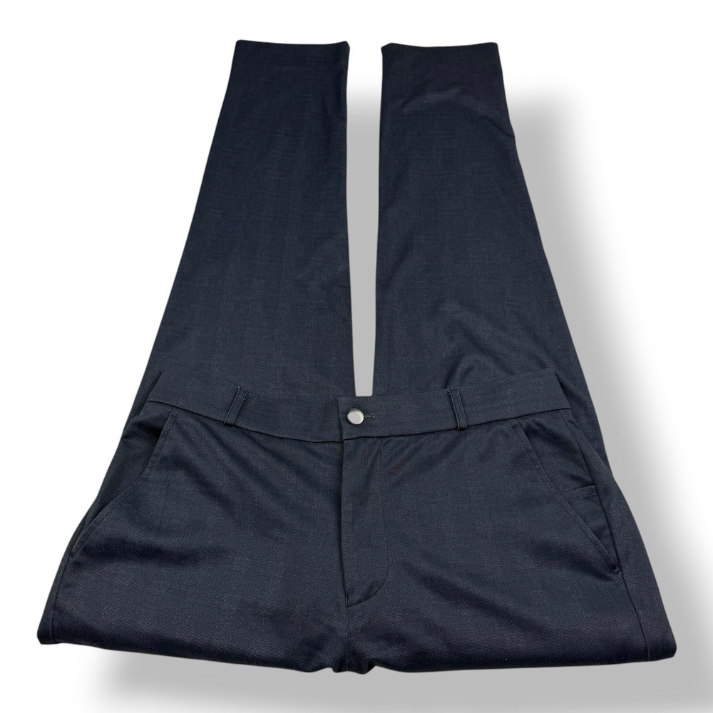 State and Liberty Men Athletic Fit Chino Pants Navy Blue 4-Way Stretch 32x31